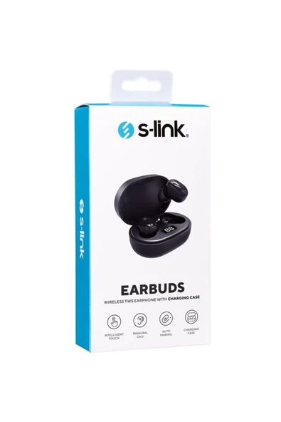 S-LINK Sl-tws05 Bluetooth Kulaklık Siyah - Resim 3
