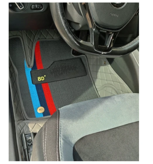 Volkswagen Jetta 2011-2019 Arası Araca Özel 8D Çift Katmanlı Havuzlu Paspas Takımı ürün görseli 1
