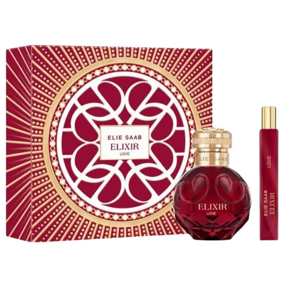 Elie Saab Elixir Love EDP 50 ml + EDP 10 ml Kadın Parfüm Seti ürün görseli 1