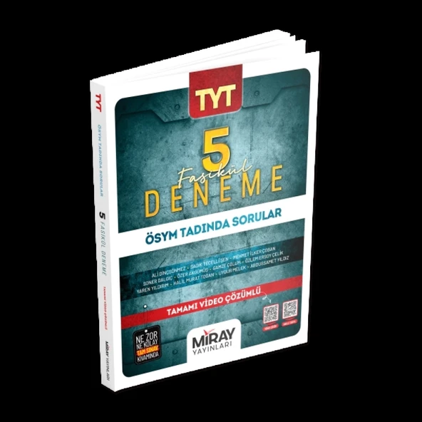 Miray TYT 5 Deneme ürün görseli 1