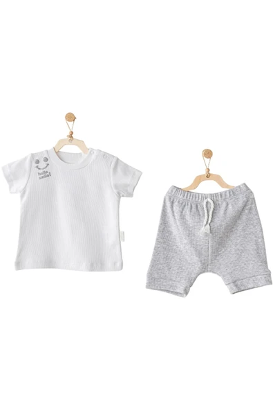 Andy Wawa Bebek 2'li Set Basic Gri Takım AC25894 ürün görseli 1