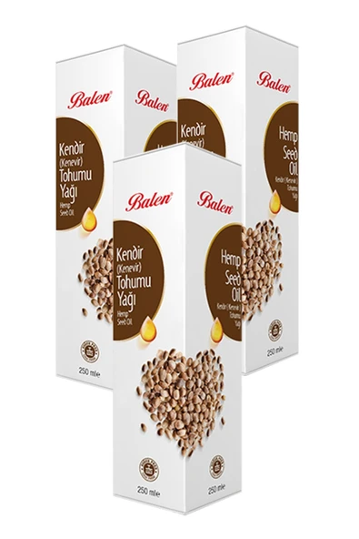 3 Kutu Kendir Kenevir Tohumu Yağı 250 Ml Soğuk Pres Saf Kenevir Yağı Top. 750ml. ürün görseli 1