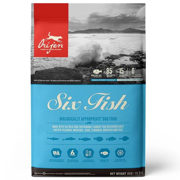 Orijen Six Fish Köpek Maması 2kg ürün görseli 1