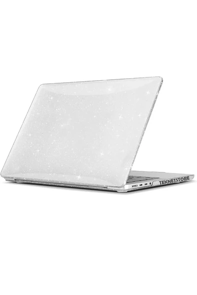Apple Macbook Pro 14 inç M4/Pro/Max A3401 A3112 A3185 Uyumlu Şeffaf Kılıf Koruyucu Parlak Kapak  SİMLİ ürün görseli 1