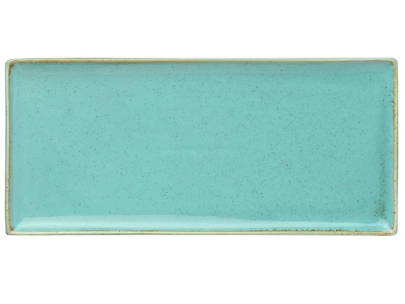 Porland Seasons Turkuaz Baton Pasta Tabağı 16x35 cm 04ALM001592 ürün görseli 1
