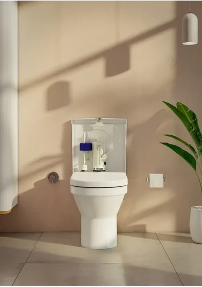 VitrA 330B2016 6 lt Çift Kademeli Rezervuar İç Takımı - Resim 2