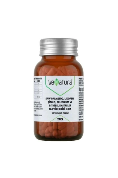Venatura Saw Palmetto Plus 60 Kapsül ürün görseli 1