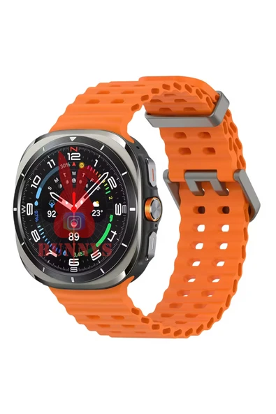 Watch Ultra Samsung Galaxy M05 Uyumlu Akıllı Saat 1.43 inç Kordon Hediyeli ürün görseli 1