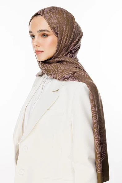 MOONCORN MOROCCO DESEN ÇİFT TARAFLI ŞAL - Resim 10