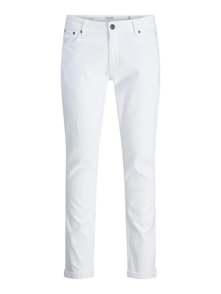 JACK JONES Glenn Dar Kesim Erkek Kot Pantolon 12274994 ürün görseli 1