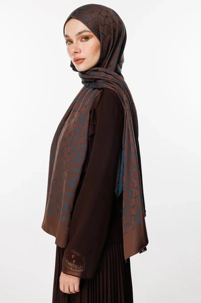 MOONCORN MARRAKECH DESEN ÇİFT TARAFLI ŞAL - Resim 5