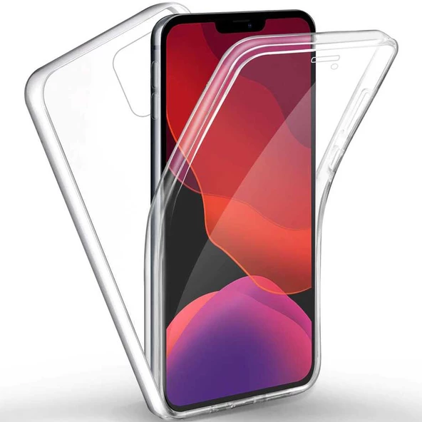 Apple iPhone 12 Kılıf Zore Enjoy 360 Derece Tam Kaplayan Silikon ürün görseli 1