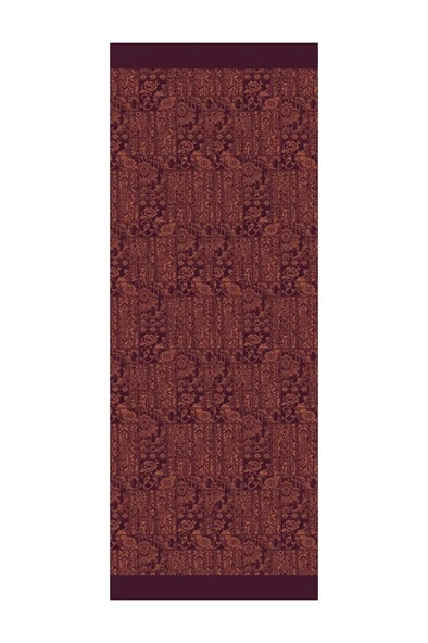 MOONCORN HENNA DESEN ÇİFT TARAFLI ŞAL - Resim 7