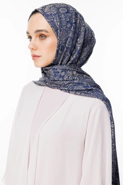 MOONCORN HENNA DESEN ÇİFT TARAFLI ŞAL - Resim 9