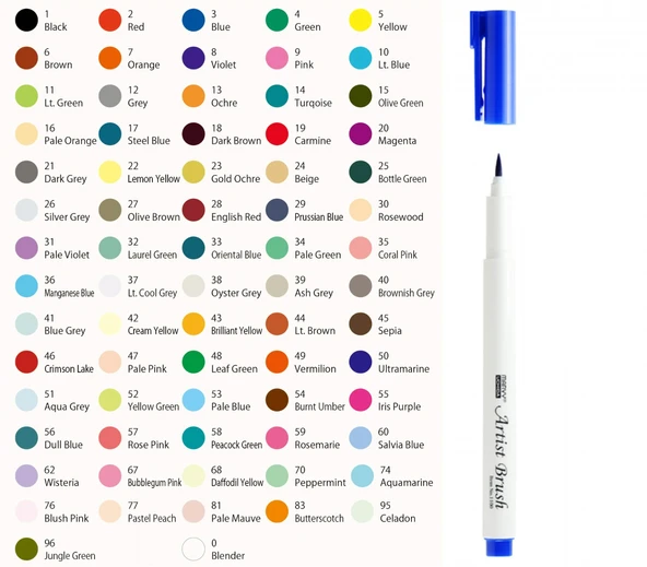 Marvy Artist 1100 Brush Pen ürün görseli 1