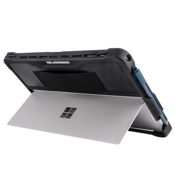 Microsoft Surface Pro 4 5 6 7 Rugged Kılıf Shockproof Darbe Emici Kalem Tutuculu ürün görseli 1