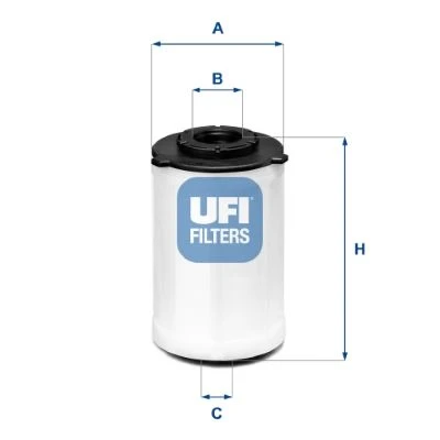 UFİ Yakıt Mazot Filtresi Ducato Boxer Jumper 3 2.0 HDİ 2015> ürün görseli 1