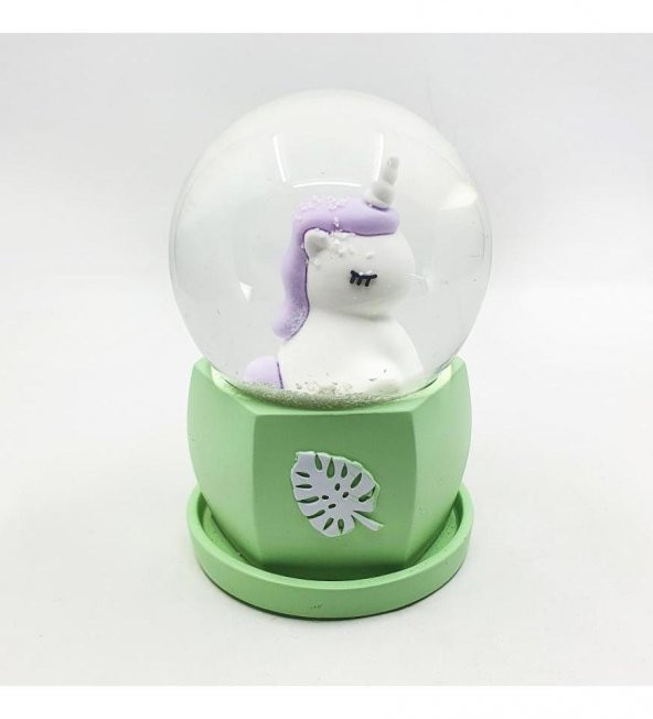 Kar Küresi Mini Unicorn - Resim 4