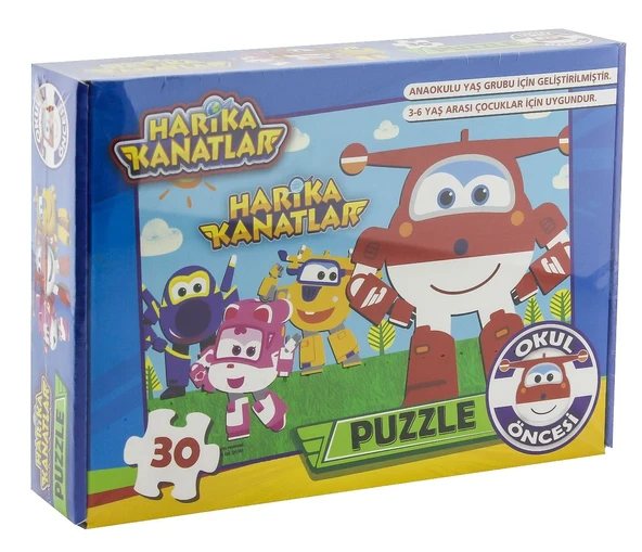 Harika Kanatlar Okul Öncesi Puzzle - Resim 2