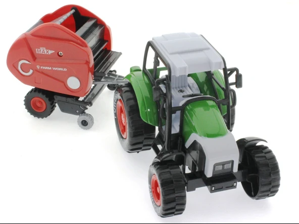 Sürtmeli Die Cast Yeşil Traktörlü Biçerdöver - Resim 2