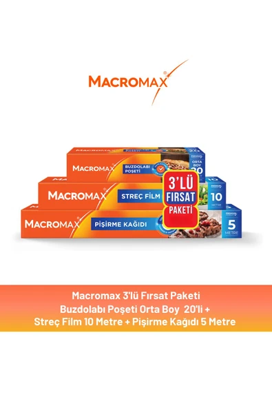 Macromax 3'lü Fırsat Paketi ürün görseli 1