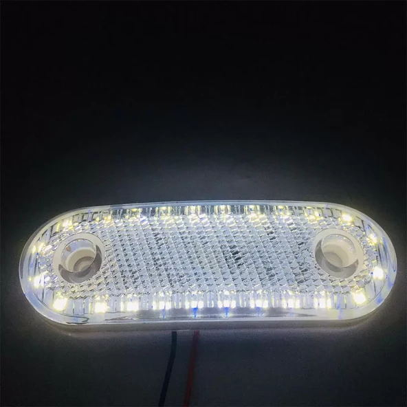 Etek Lamba Saba 12V/24V Beyaz - Resim 2