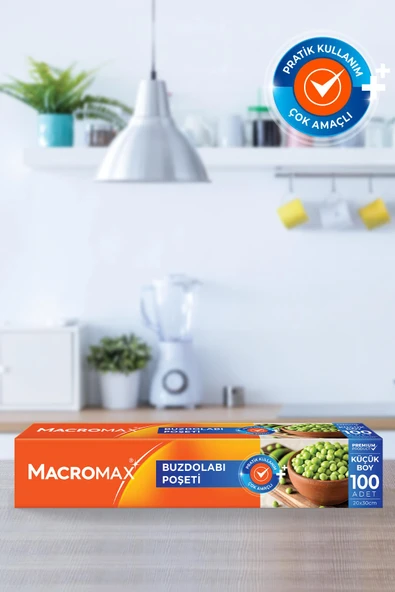 Macromax Buzdolabı Poşeti Küçük Boy 100'lü - Resim 3