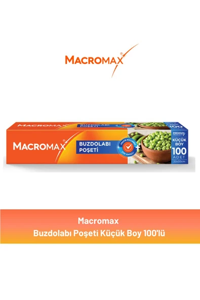 Macromax Buzdolabı Poşeti Küçük Boy 100'lü ürün görseli 1