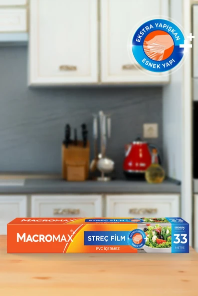 Macromax Streç Film 33 Metre - Resim 2