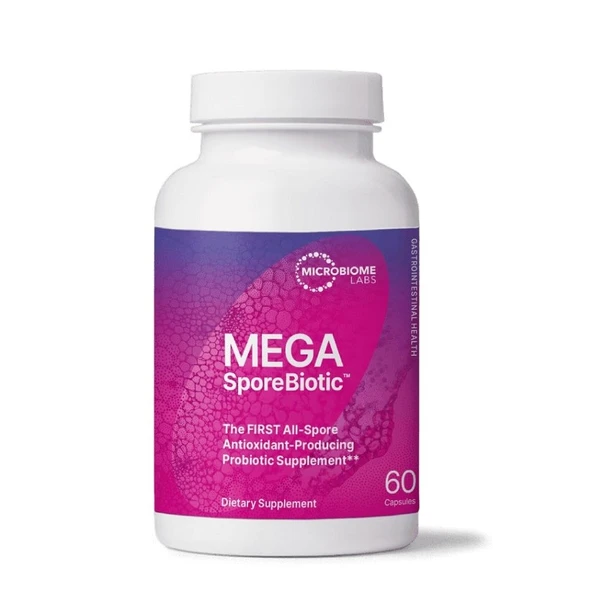 Microbiome Labs Mega Sporebiotic 60 Kapsül ürün görseli 1
