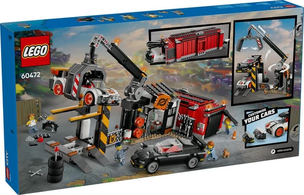 LEGO City 60472 Scrapyard - Resim 2