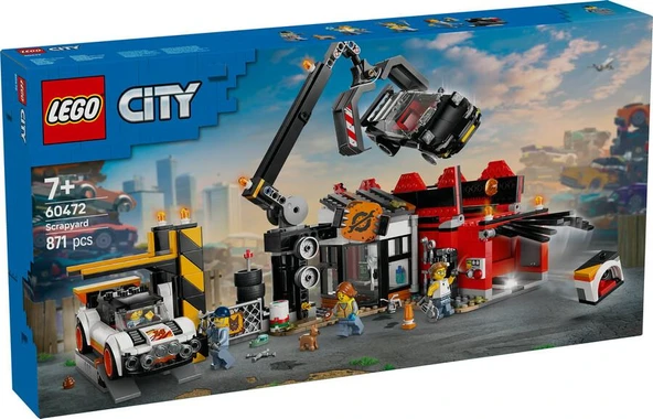 LEGO City 60472 Scrapyard ürün görseli 1