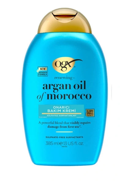 Ogx Extra Güçlü Nemlendirici ve Canlandırıcı Argan Oil of Morocco Saç Bakım Kremi 385 ml ürün görseli 1