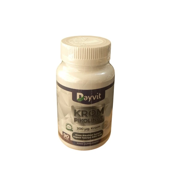 Dayvit Krom Picolinat 200mcg 90 Kapsül ürün görseli 1