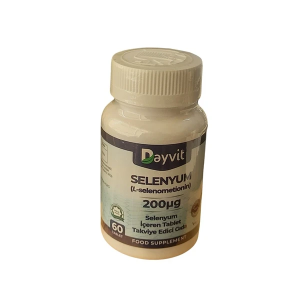 Dayvit Selenyum 200mcg 60 Tablet ürün görseli 1
