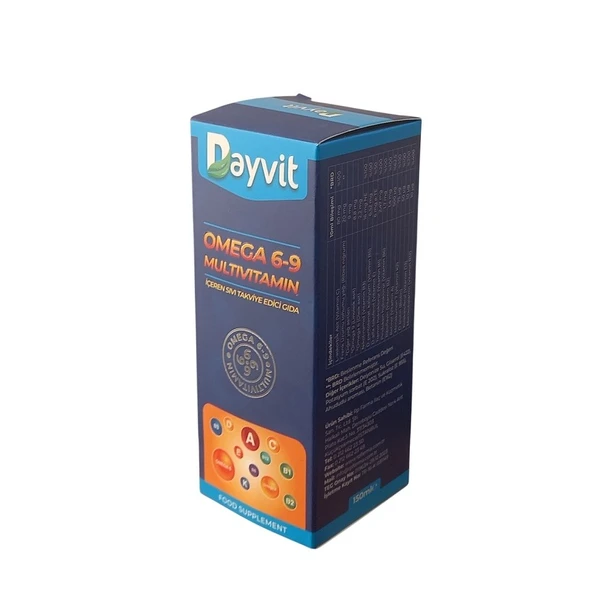 Dayvit Omega 6-9 Kids Multivitamin Şurup 150ml ürün görseli 1