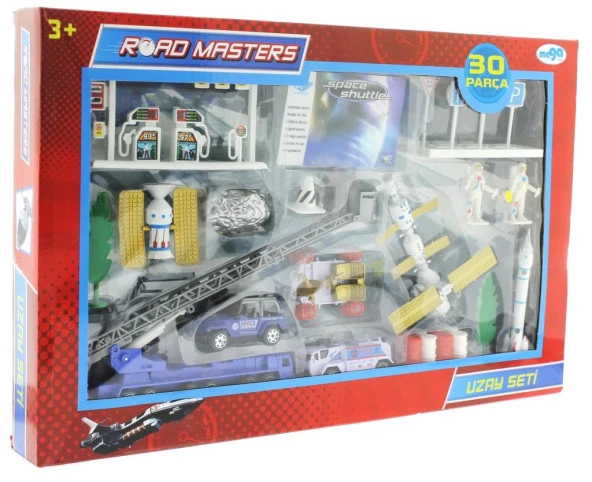 Die Cast Merdivenli Uzay Seti 30 Parça  Jp8106 - Resim 3
