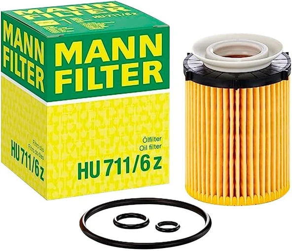Mercedes E180 Mann Yağ Filtresi HU 711/6 Z 2013-2015 ürün görseli 1