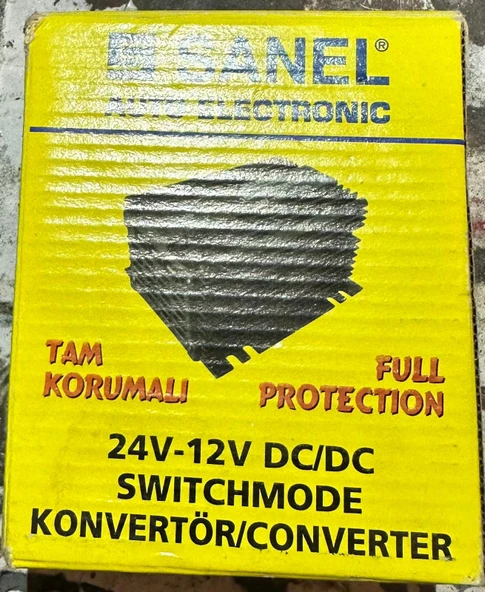 24V/12V Çevirici Sanel - Resim 2