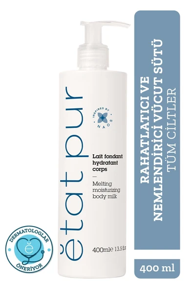 Etat Pur Melting Moisturizing Body Milk Rahatlatıcı ve Nemlendirici Vücut Sütü 400 ml ürün görseli 1
