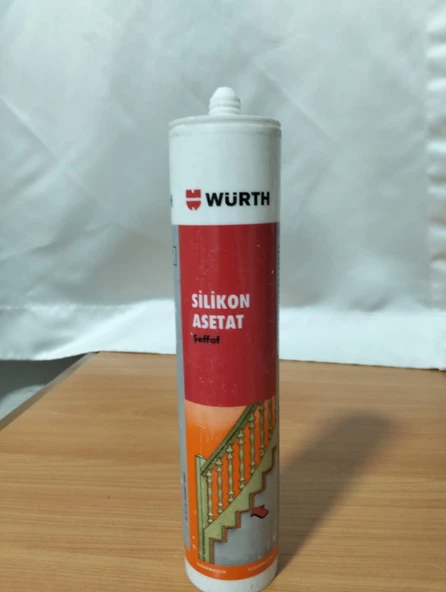 Würth Silikon Asetat Şeffaf 310 ml ürün görseli 1