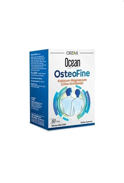 Orzax Ocean OsteoFine Takviye Edici Gıda 60 Tablet ürün görseli 1