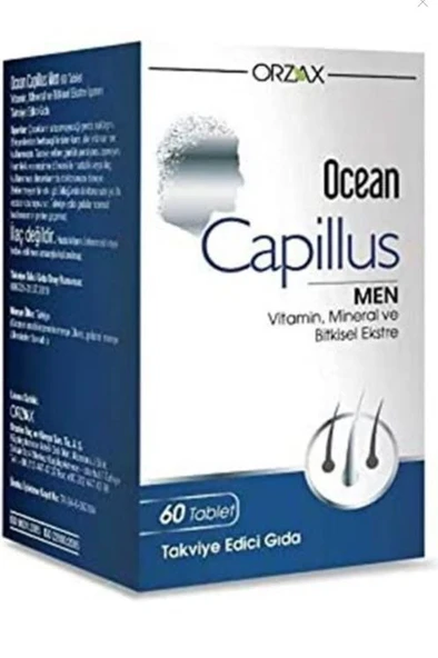 Orzax Ocean Capillus Men 60 Tablet ürün görseli 1