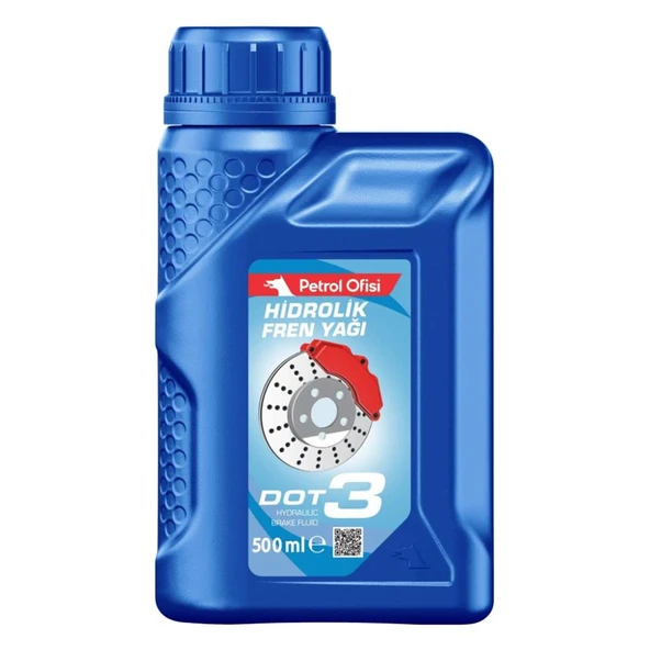 Petrol Ofisi Hidrolik Fren Yağı DOT3 500ml ürün görseli 1