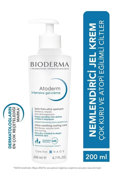 Bioderma Atoderm Intensive Gel Cream 200ml ürün görseli 1