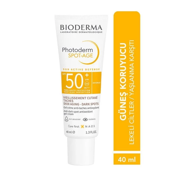 Bioderma Photoderm Spot Age Spf 50 Leke, Yaşlanma ve Kırışıklık Karşıtı Güneş Kremi 40 ml ürün görseli 1
