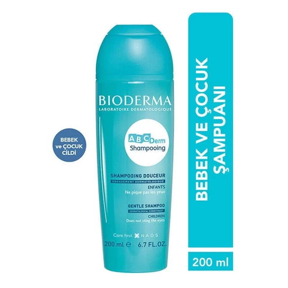 Bioderma ABCDerm Gentle Shampoo 200 ml ürün görseli 1
