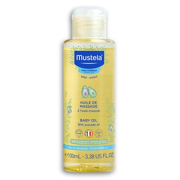Mustela Baby Oil 100 ml Masaj Yağı ürün görseli 1