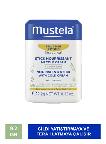 Mustela Nourishing Stick With Cold Cream Besleyici Stick 9,2 gr ürün görseli 1