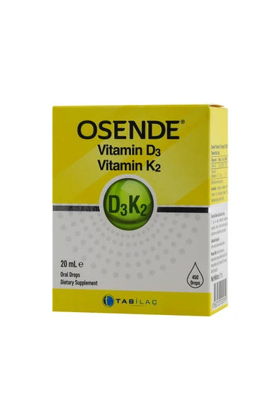 Osende D3K2 20 ml Damla ürün görseli 1